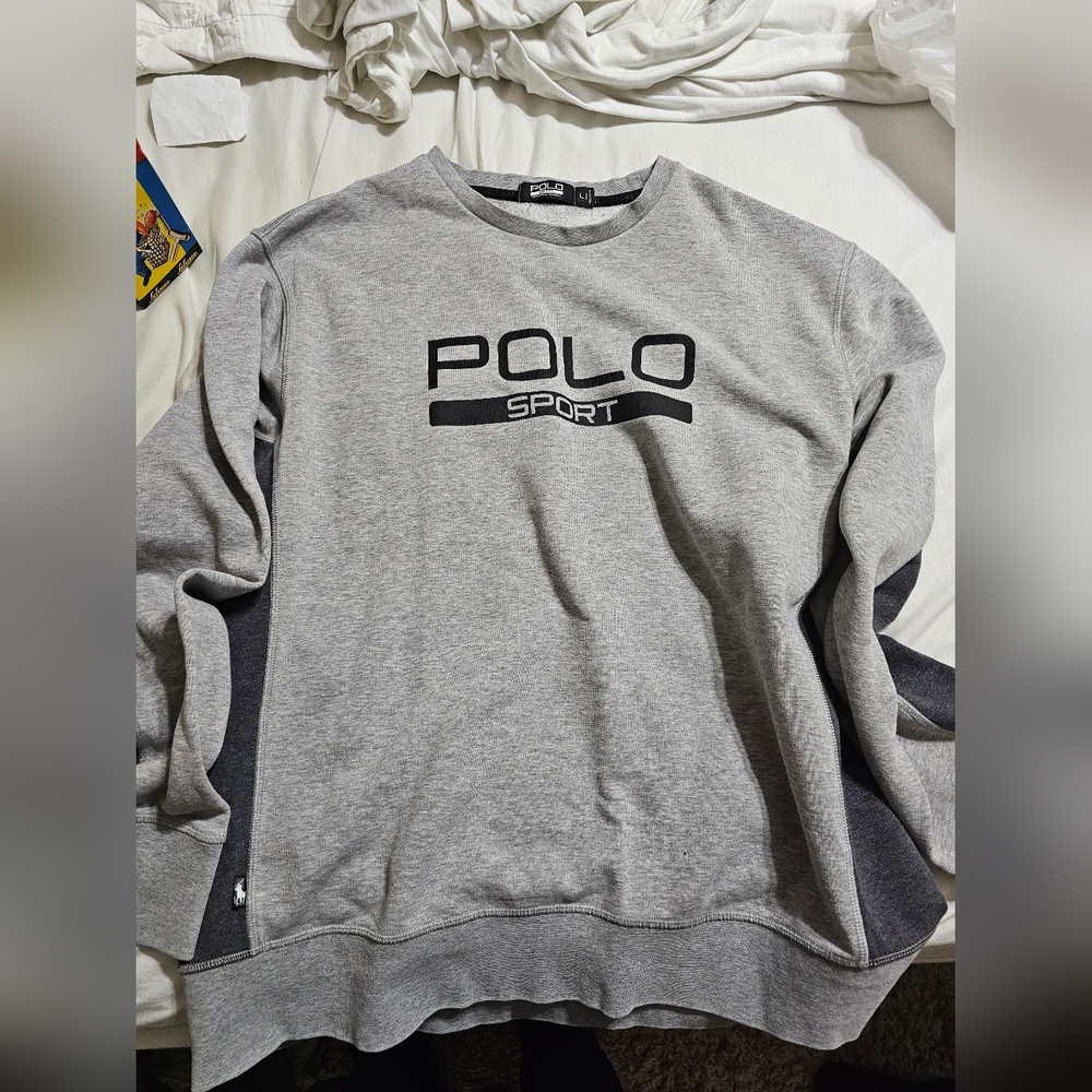 Ralph lauren logo sweatshirt
